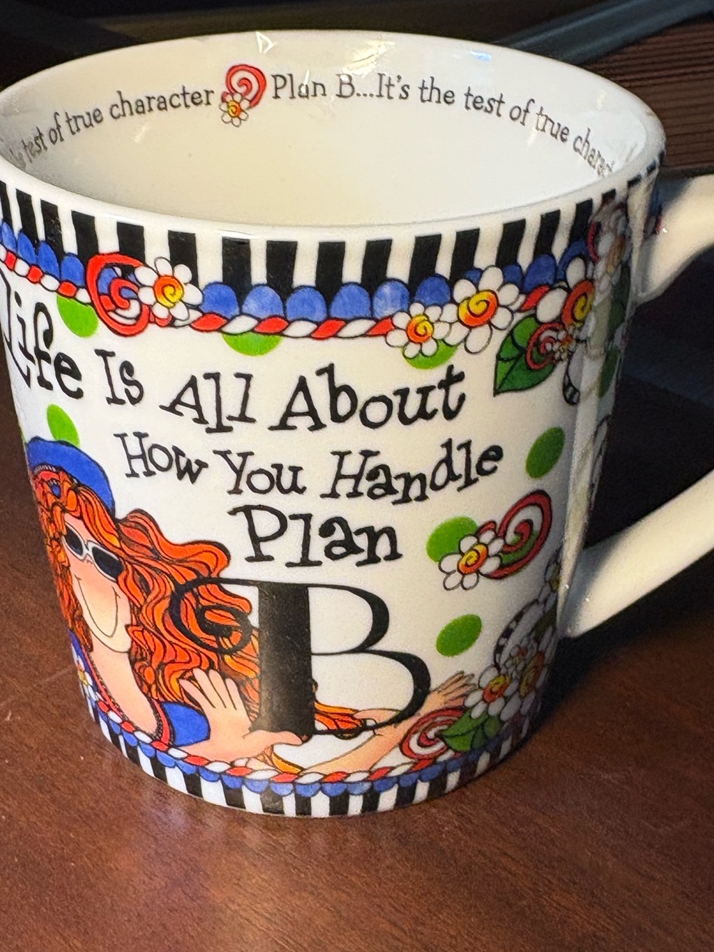 Suzy Toronto Life Plan B Coffee Mug Red Head